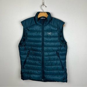 Arc'teryx Cerium Down Vest Labyrinth Green Goose Down
